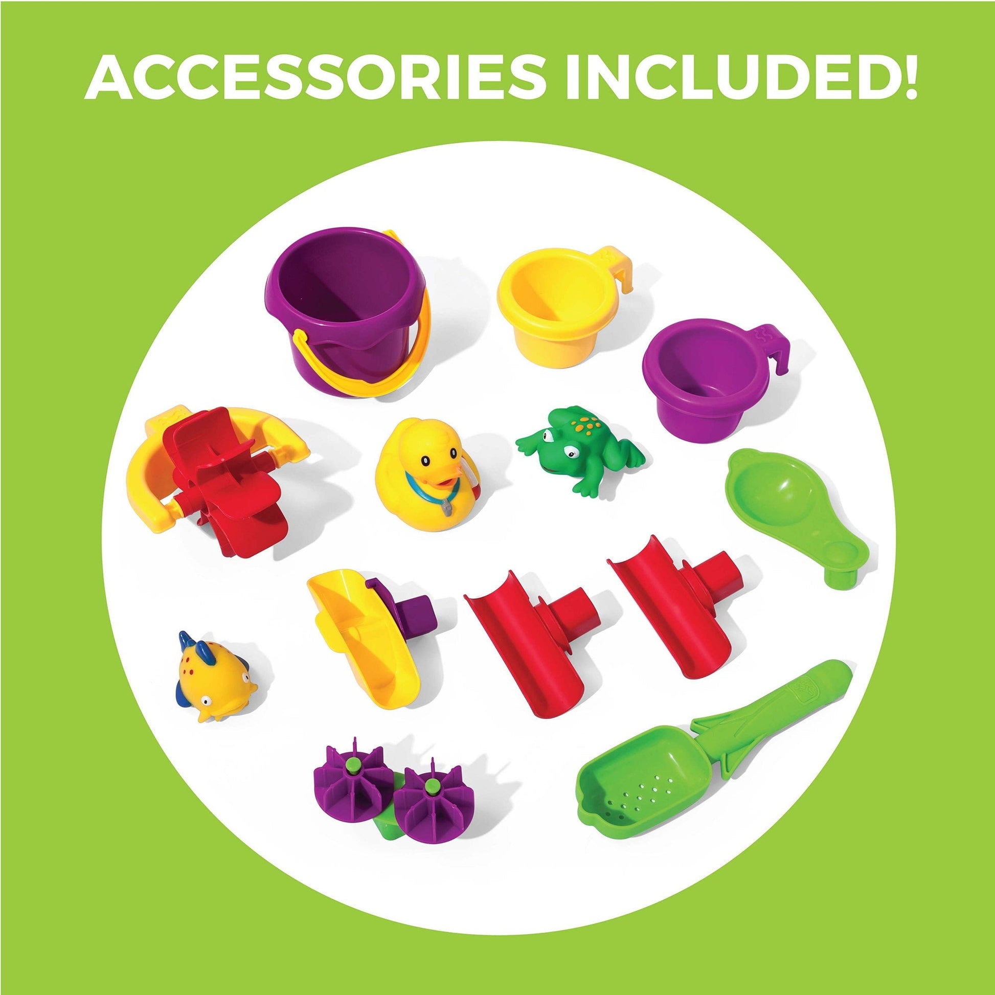 Rain Showers Splash Pond Water Table accessories