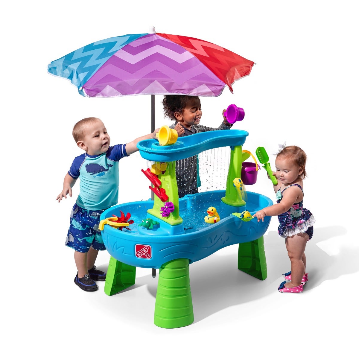 Rain Showers Splash Pond Water Table W/Umbrella™
