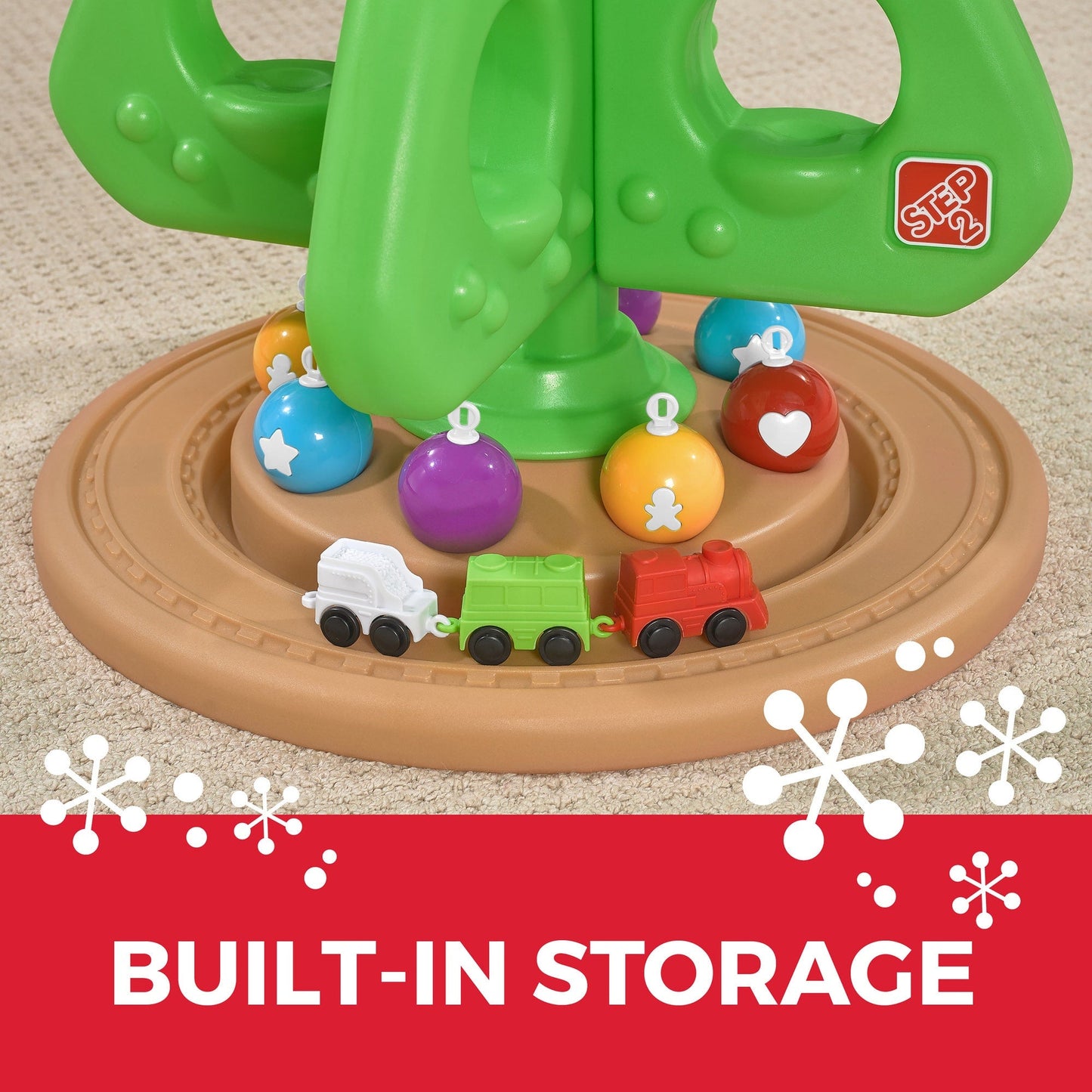 My First Christmas Tree with built-in storage