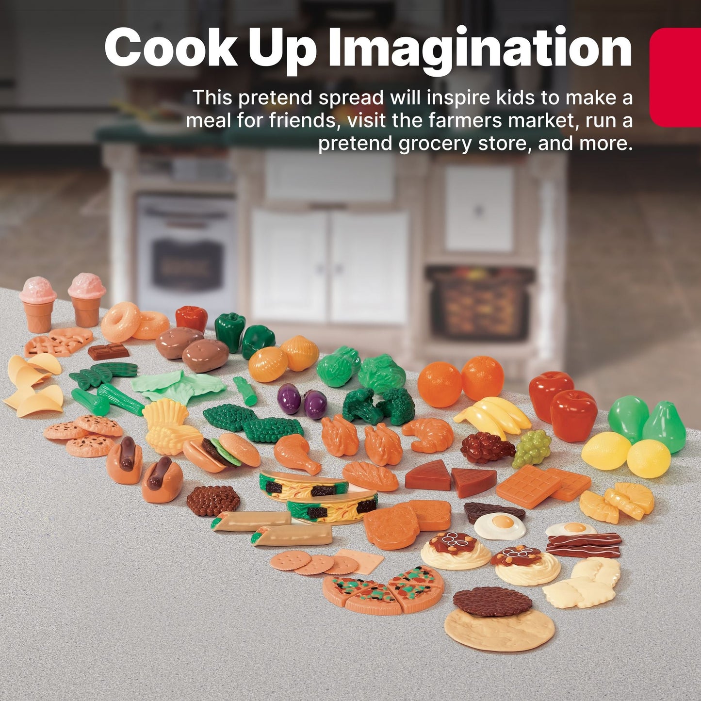 101 PC Play Food Assortment